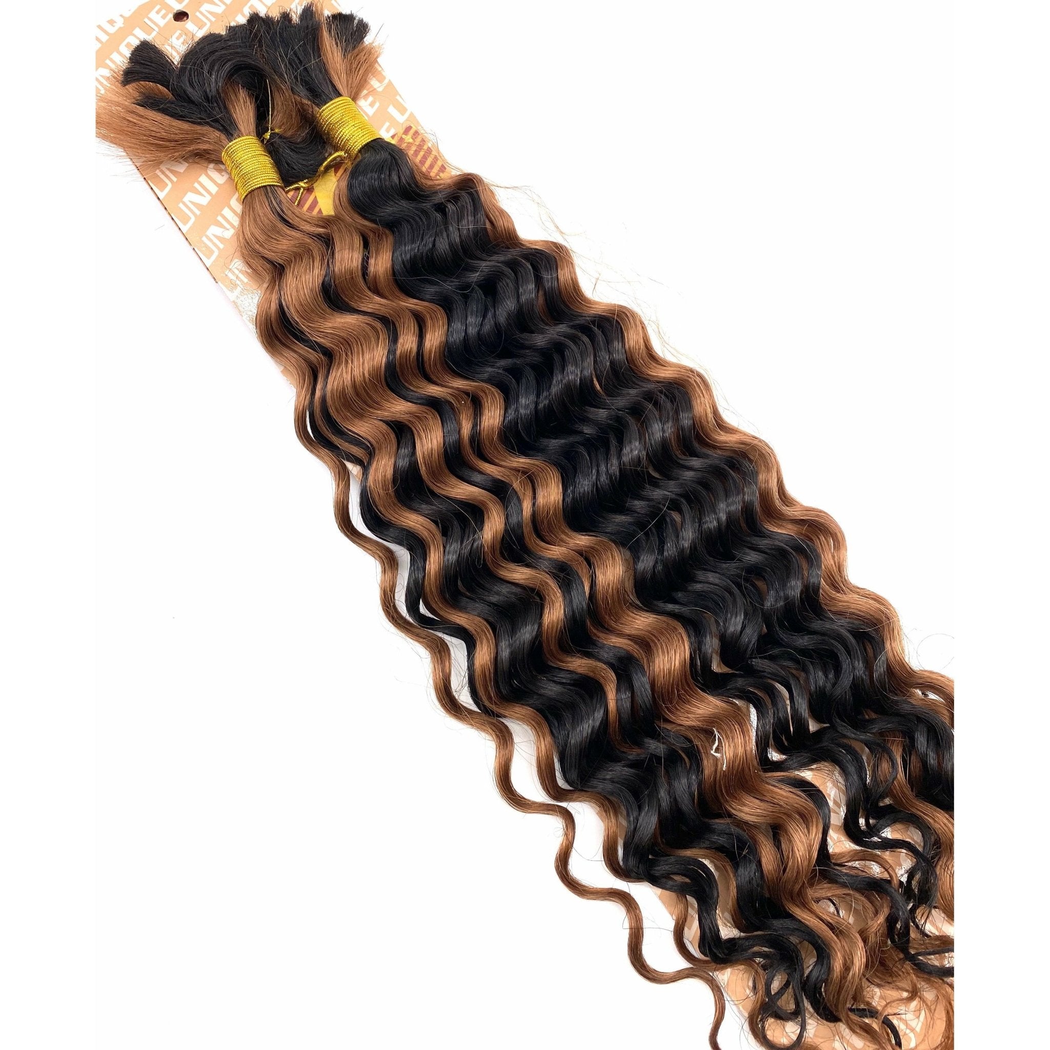 Unique's Human Hair New Deep Bulk 18"