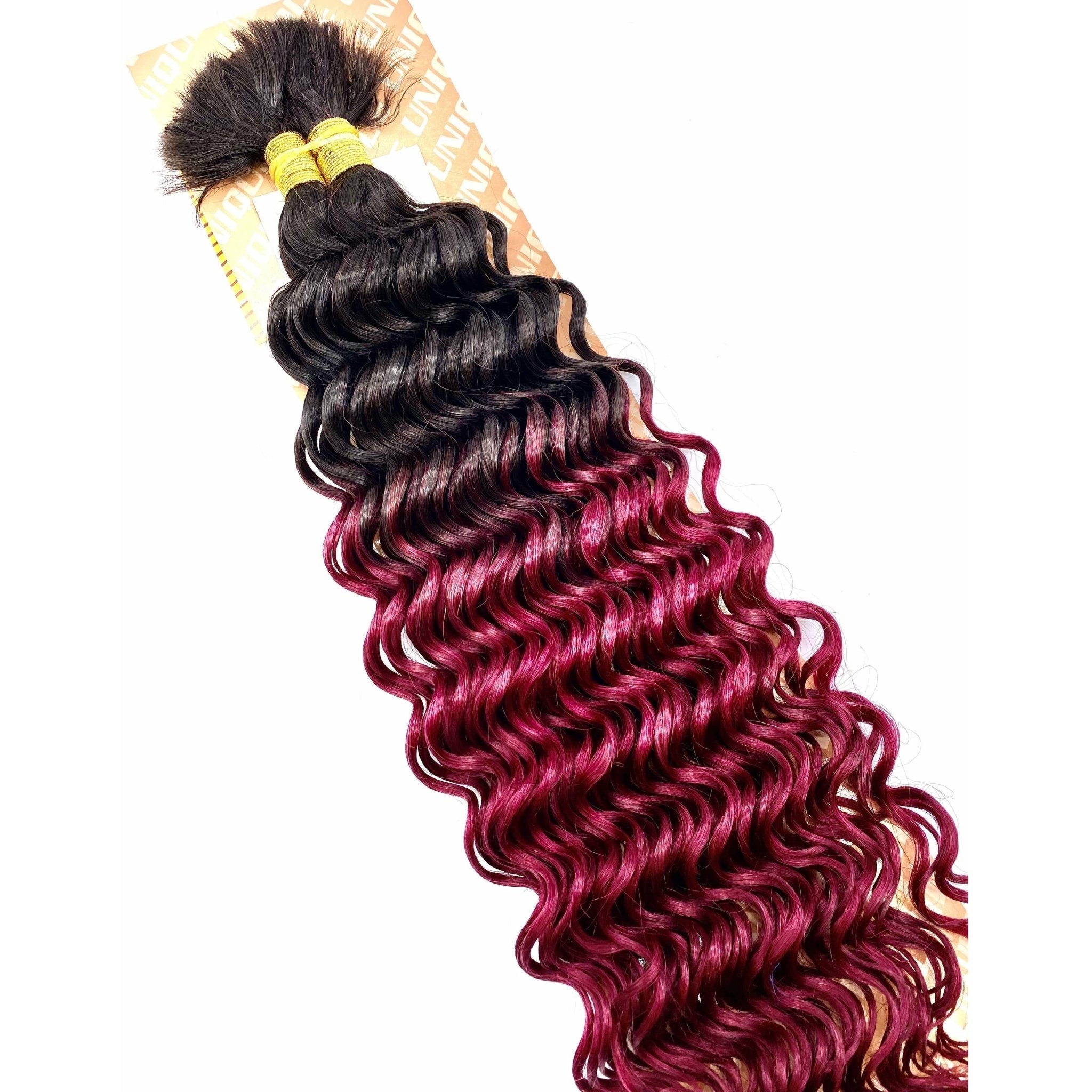 Unique's Human Hair New Deep Bulk 18"