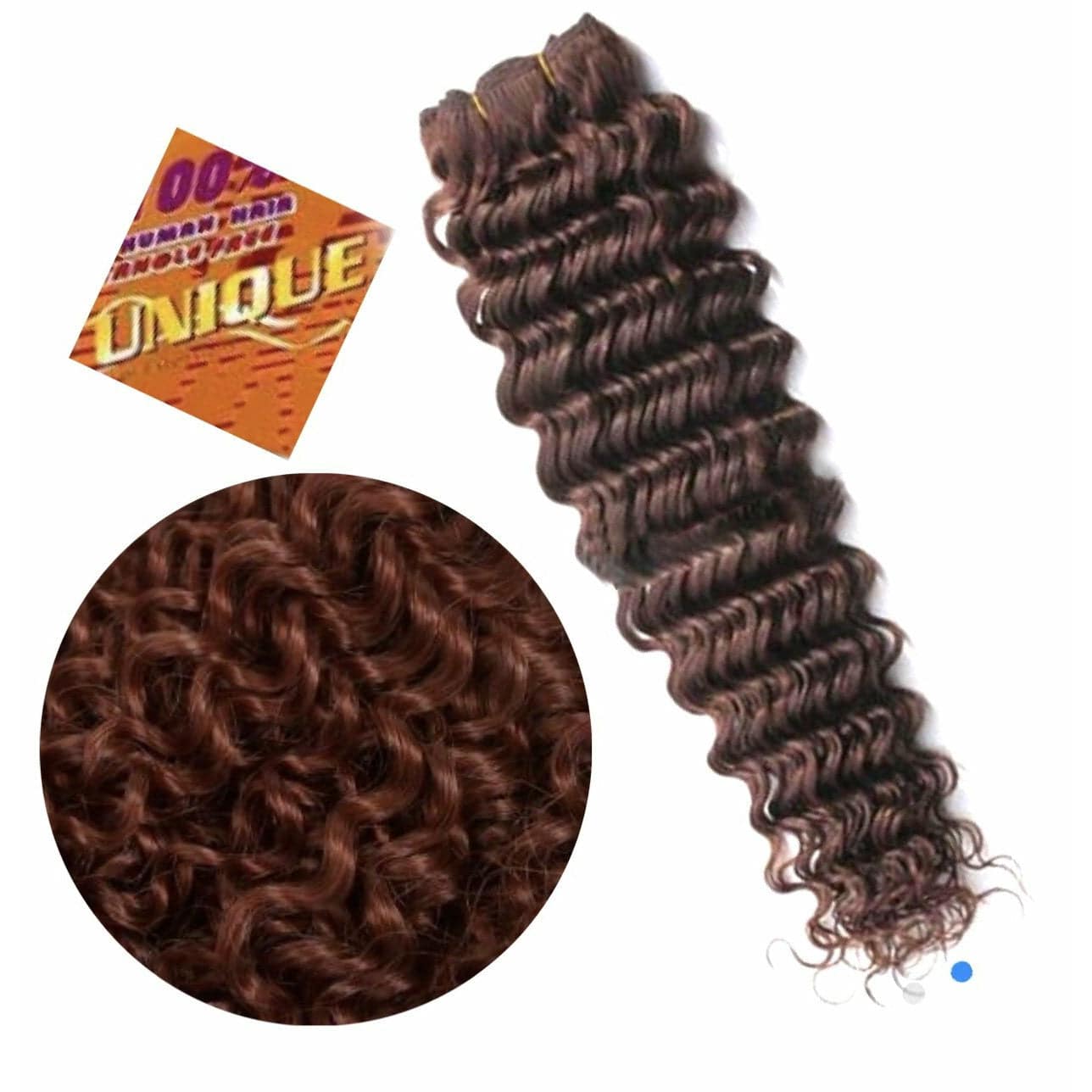 Unique's Human Hair New Deep Wave 24"