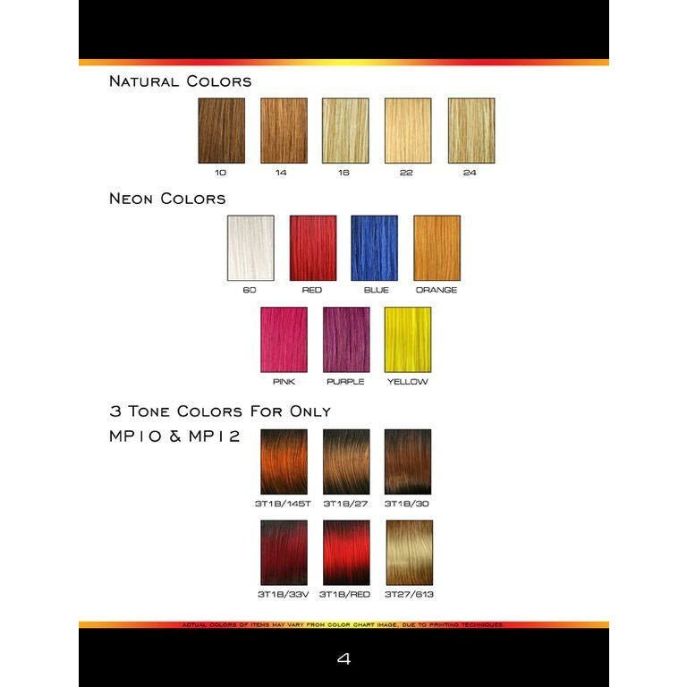 Unique's Human Hair Perm Straight 18 Inch