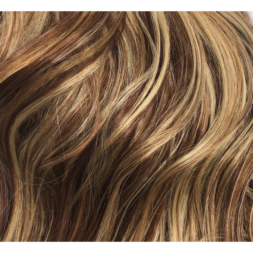 VIP Collection Synthetic Clip-In Extensions / Peridot 17"