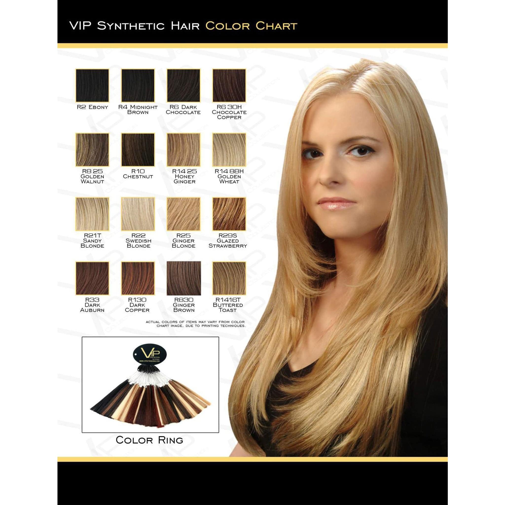 VIP Collection Synthetic Wig, Lilac Style