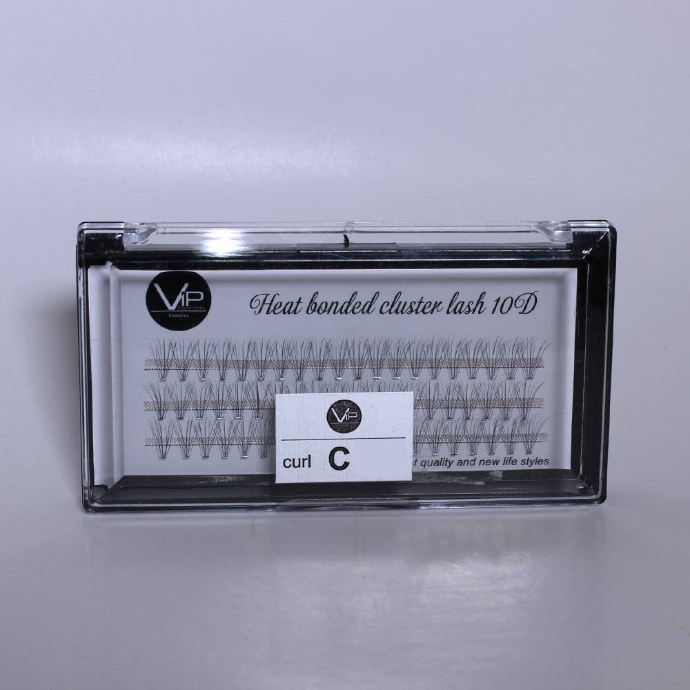 VIP Eyelashes Heat Bonded Cluster Lash 0.07mm 10D