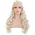 VIP Synthetic Lace Front Wig, 24", Platinum Blonde