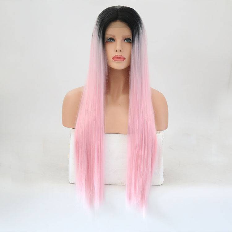 VIP Synthetic Lace Front Wig, 24", Color T1B/2317