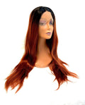 VIP Synthetic Lace Front Wig, 24", Color 1B/33