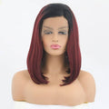 VIP Synthetic Lace Front Wig, 14", Color T1B/118