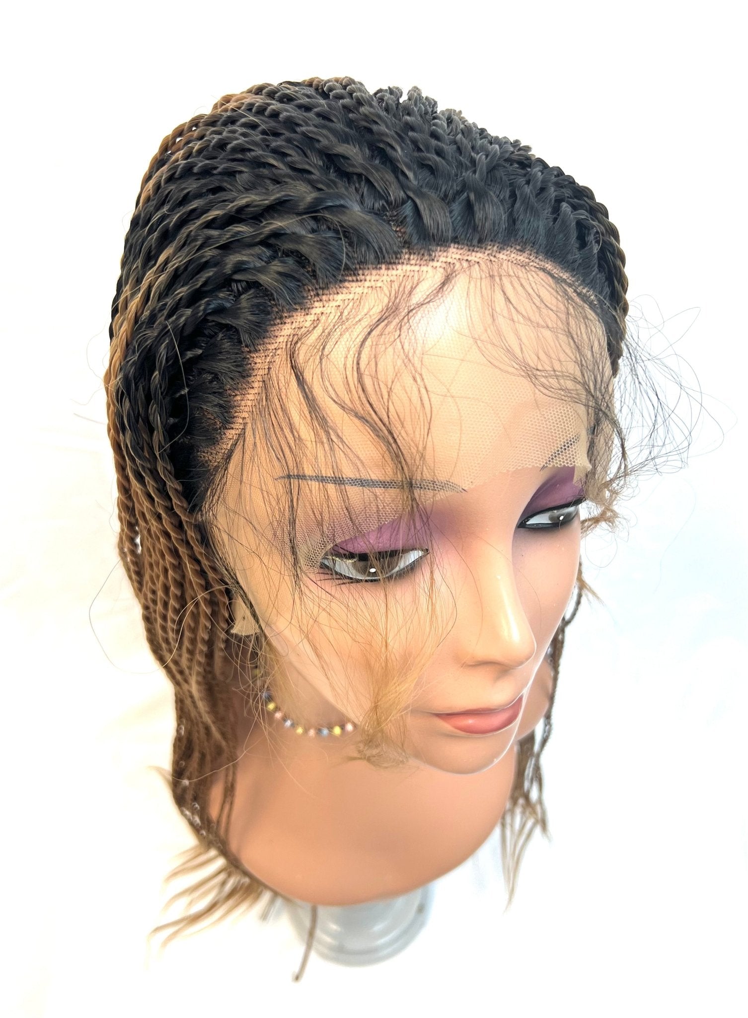 VIP Synthetic Wig, Twist Braids T1B/27