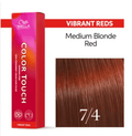Wella Color Touch 7/4 Medium Blonde Red, 2 oz